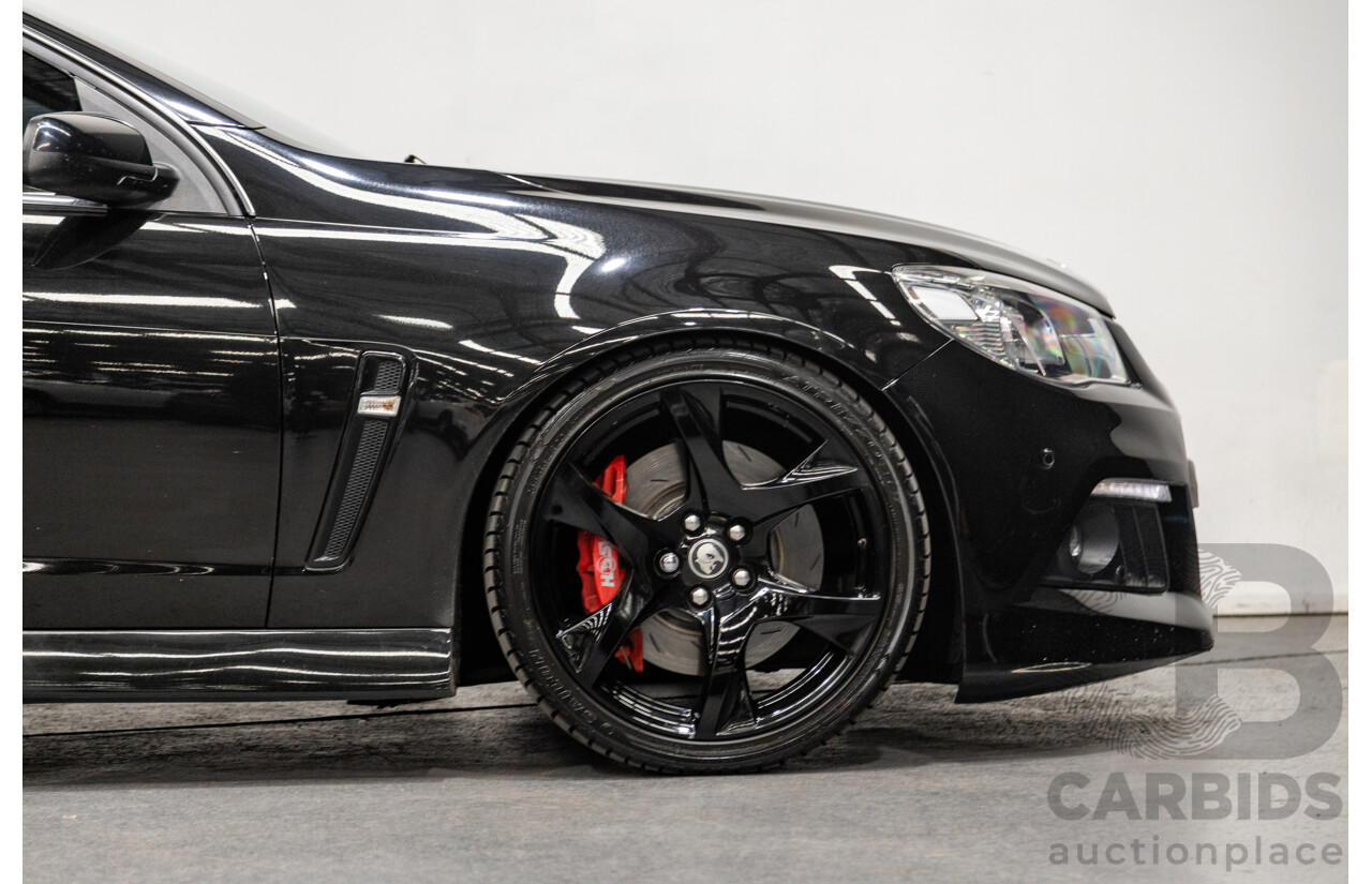 6/2013 Holden HSV Clubsport GEN F Build Number #48 4d Sedan Phantom Black V8 6.2L