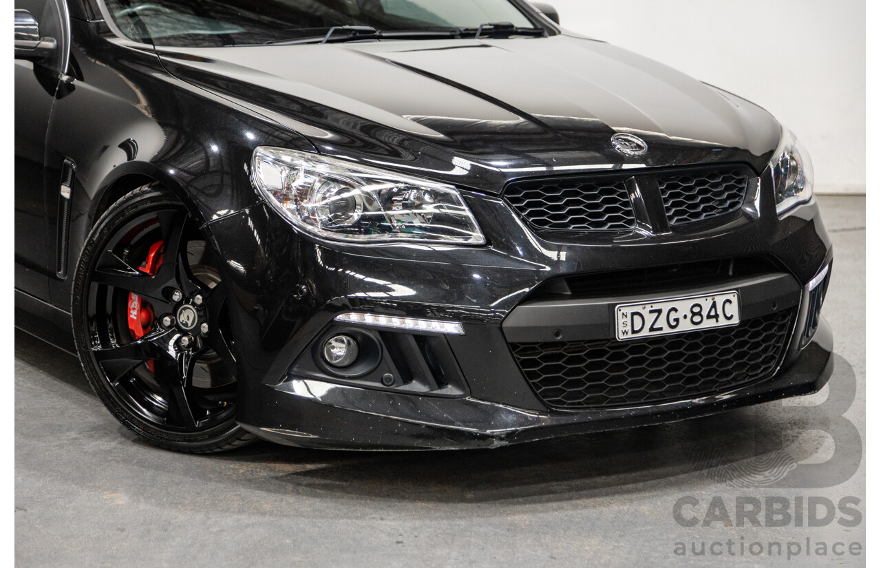 6/2013 Holden HSV Clubsport GEN F Build Number #48 4d Sedan Phantom Black V8 6.2L