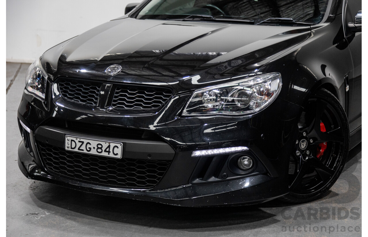 6/2013 Holden HSV Clubsport GEN F Build Number #48 4d Sedan Phantom Black V8 6.2L