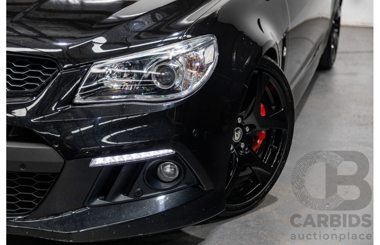 6/2013 Holden HSV Clubsport GEN F Build Number #48 4d Sedan Phantom Black V8 6.2L