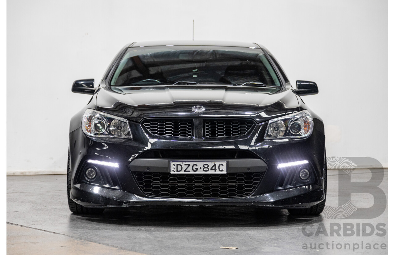 6/2013 Holden HSV Clubsport GEN F Build Number #48 4d Sedan Phantom Black V8 6.2L