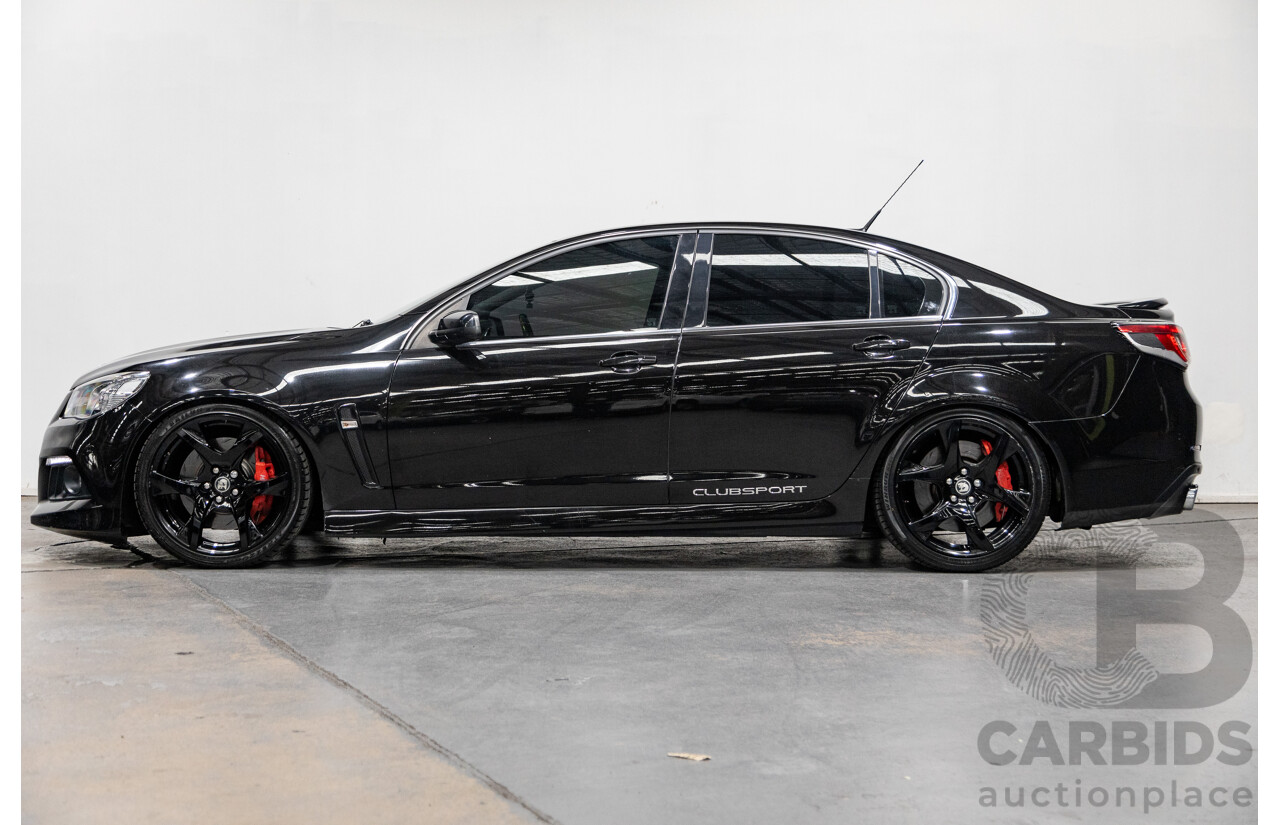 6/2013 Holden HSV Clubsport GEN F Build Number #48 4d Sedan Phantom Black V8 6.2L