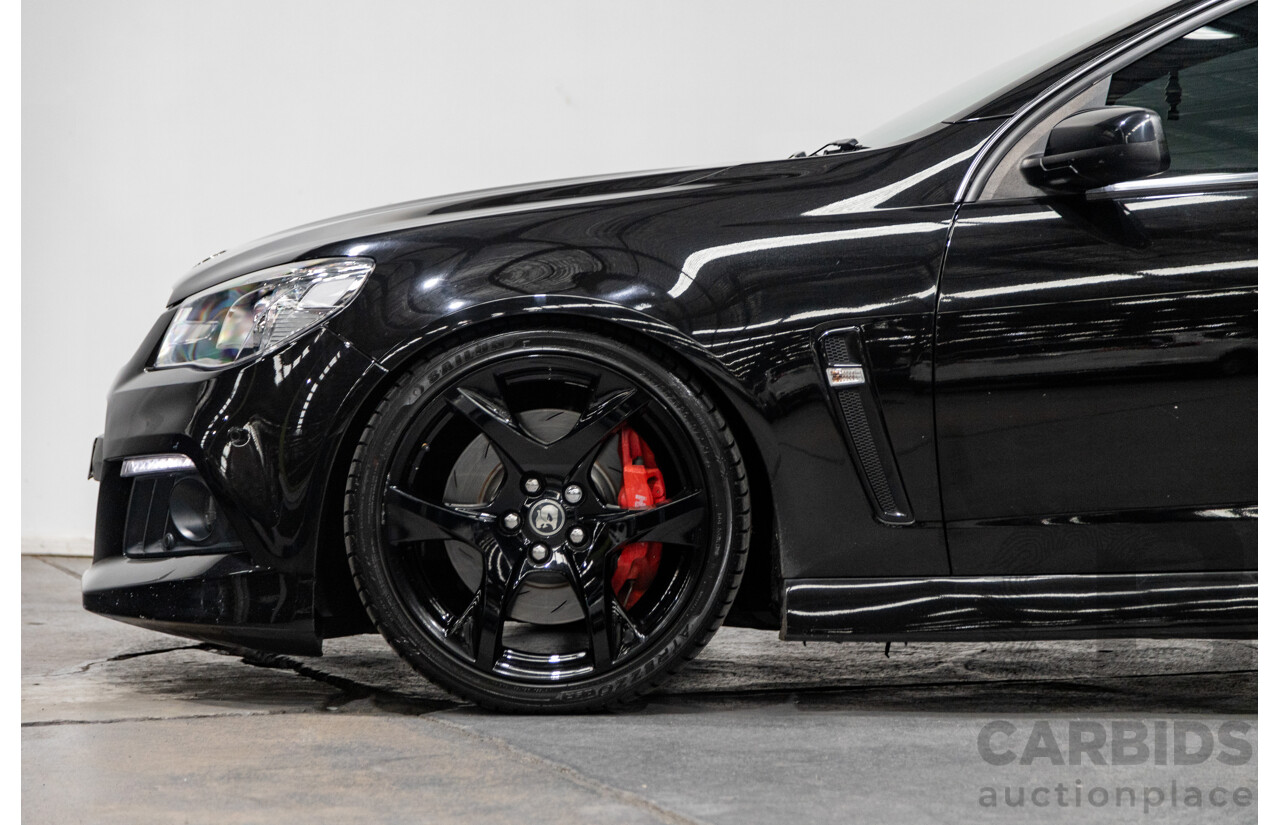 6/2013 Holden HSV Clubsport GEN F Build Number #48 4d Sedan Phantom Black V8 6.2L