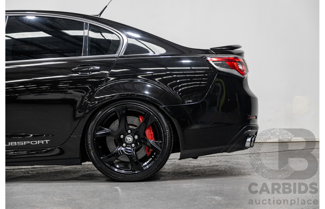 6/2013 Holden HSV Clubsport GEN F Build Number #48 4d Sedan Phantom Black V8 6.2L