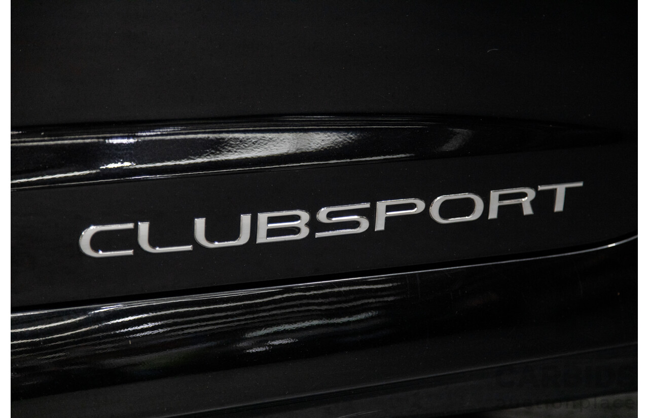 6/2013 Holden HSV Clubsport GEN F Build Number #48 4d Sedan Phantom Black V8 6.2L