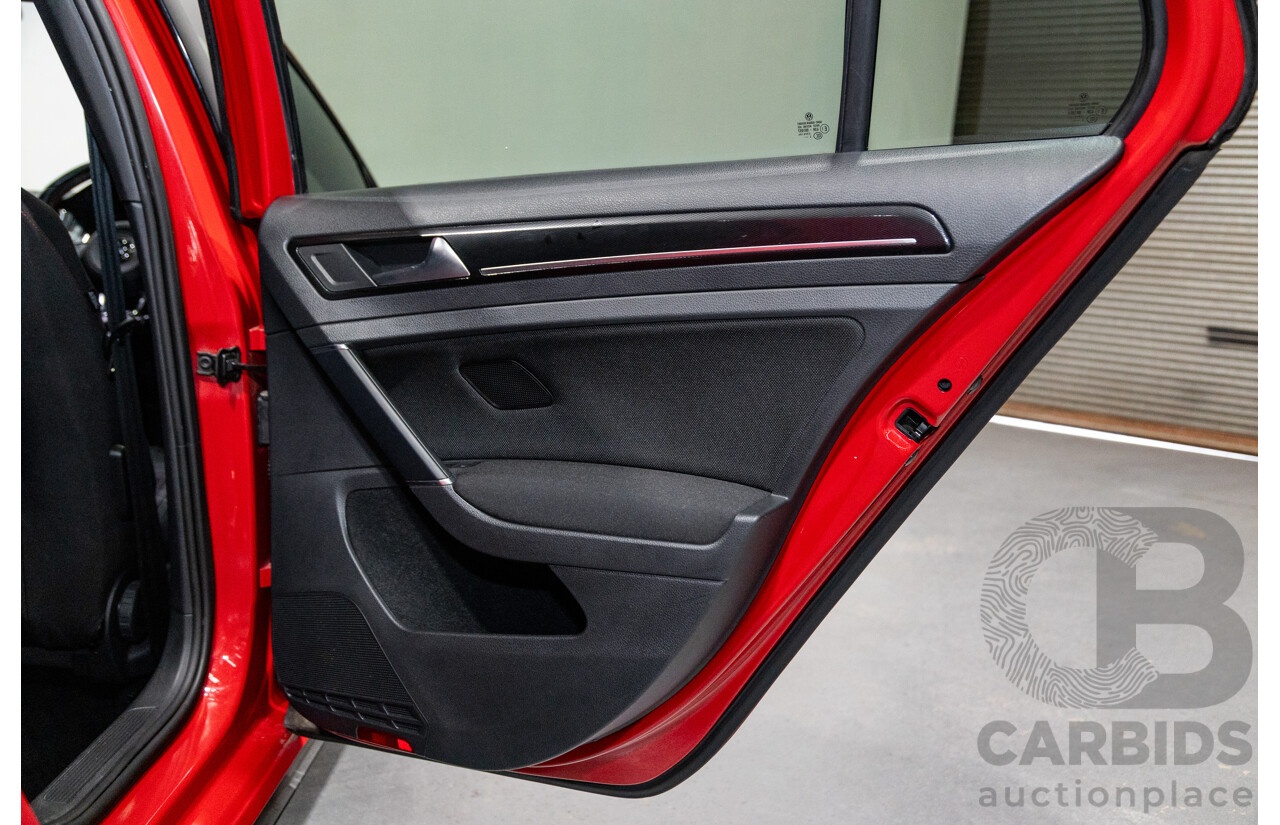 11/2013 Volkswagen Golf GTi AU MK7 MY14 5d Hatchback Tornado Red Turbo 2.0L