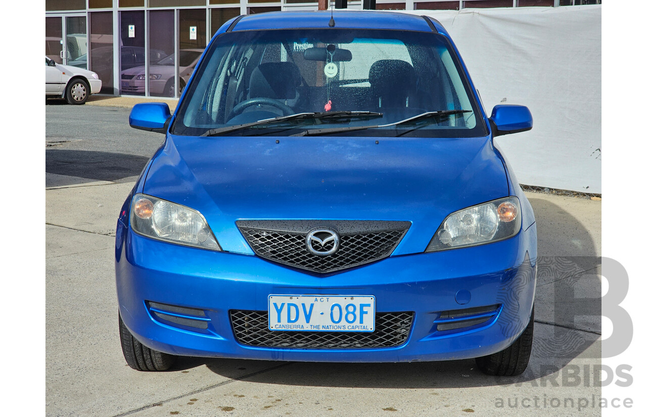 5/2005 Mazda Mazda2 NEO DY 5d Hatchback Blue 1.5L