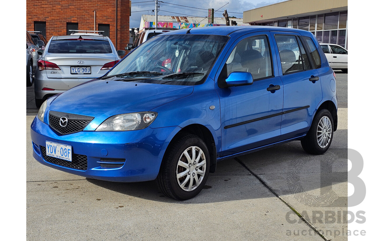 5/2005 Mazda Mazda2 NEO DY 5d Hatchback Blue 1.5L