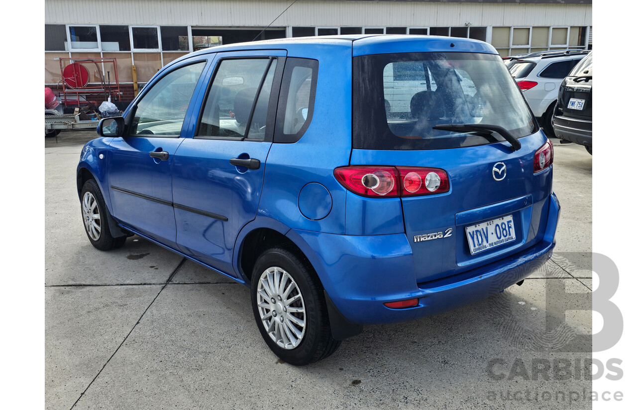 5/2005 Mazda Mazda2 NEO DY 5d Hatchback Blue 1.5L