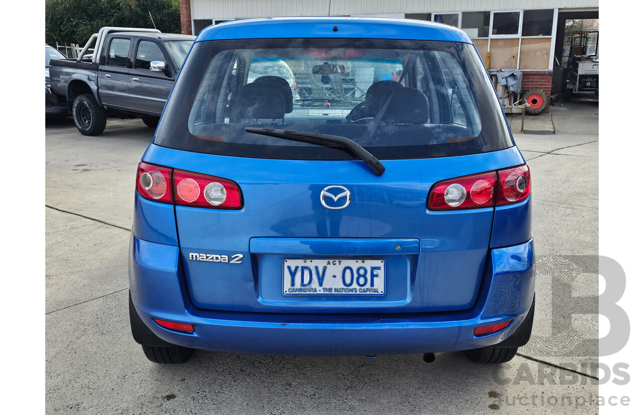 5/2005 Mazda Mazda2 NEO DY 5d Hatchback Blue 1.5L