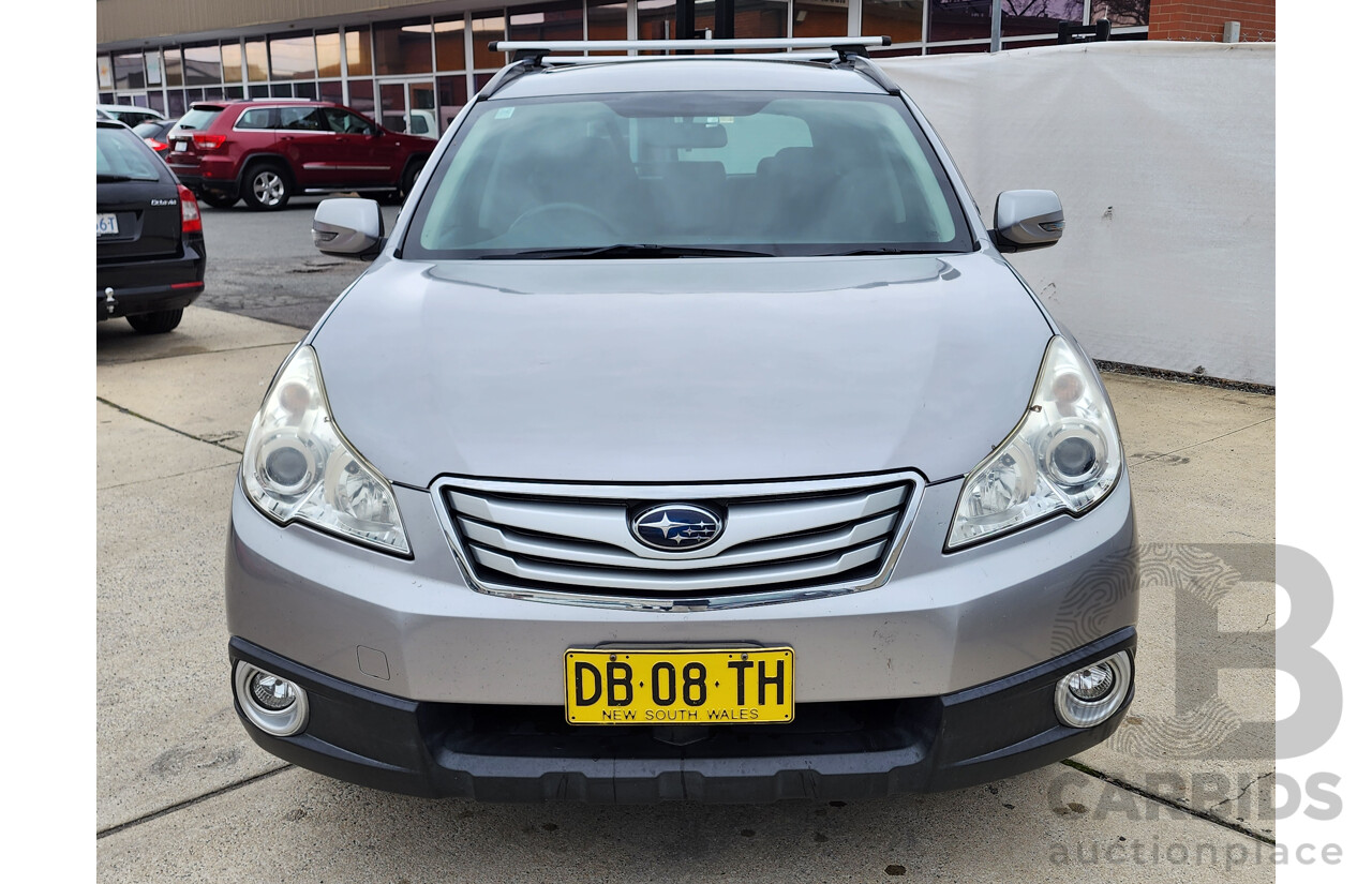 11/2010 Subaru Outback 2.5i PREMIUM AWD AWD MY10 4D Wagon Silver 2.5L