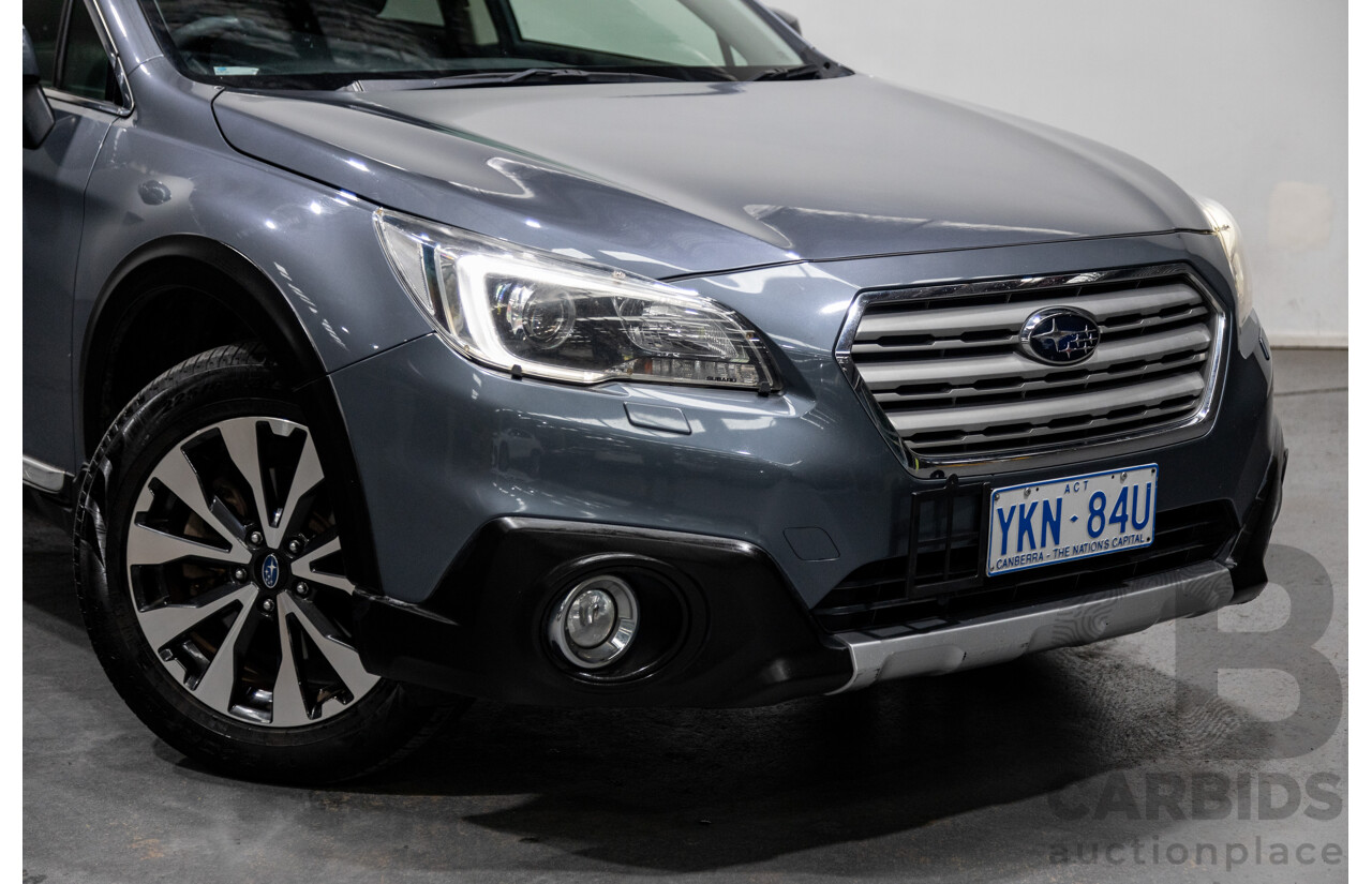 5/2015 Subaru Outback 3.6R Premium MY15 (AWD) 4d Wagon Platinum Grey Metallic 3.6L