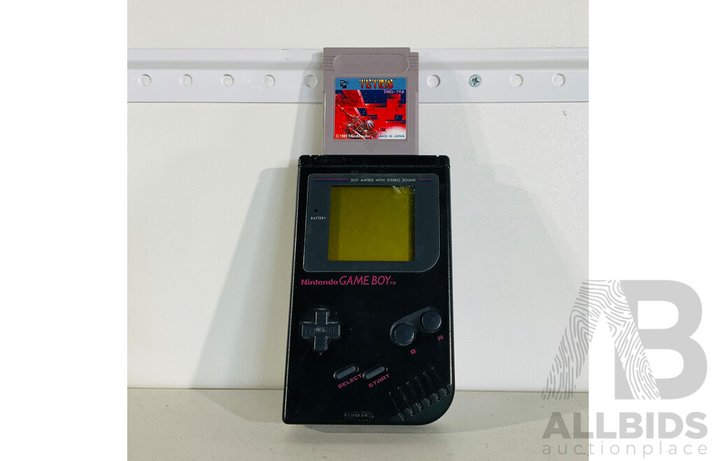 Nintendo Gameboy with Tetris Game Cartridge