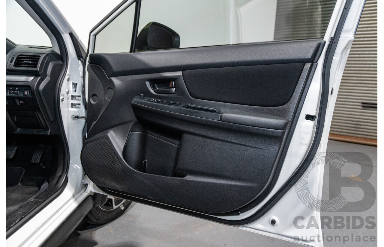 3/2012 Subaru XV 2.0i (AWD) MY13 4d Wagon White 2.0L