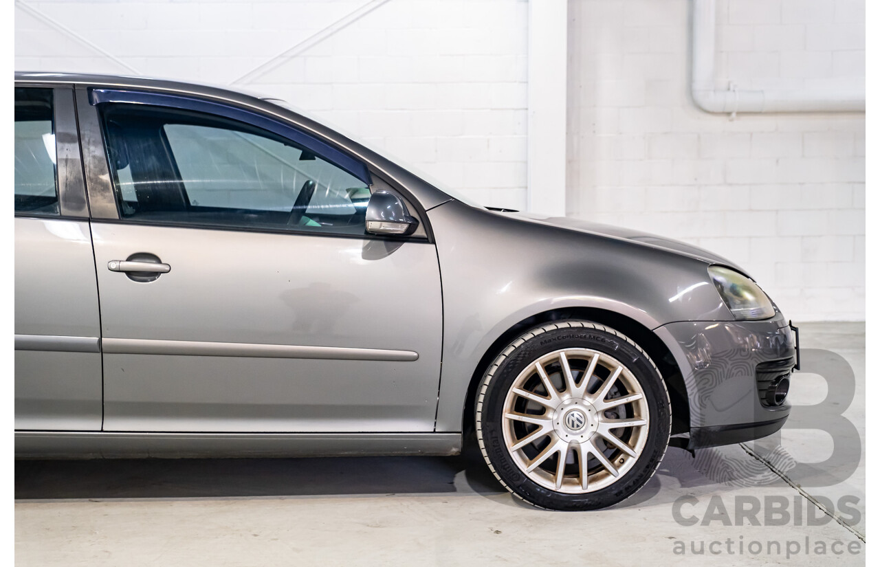 3/2008 Volkswagen Golf GT Sport TDI 1K MY08 UPGRADE 5d Hatchback Grey Turbo Diesel 2.0L