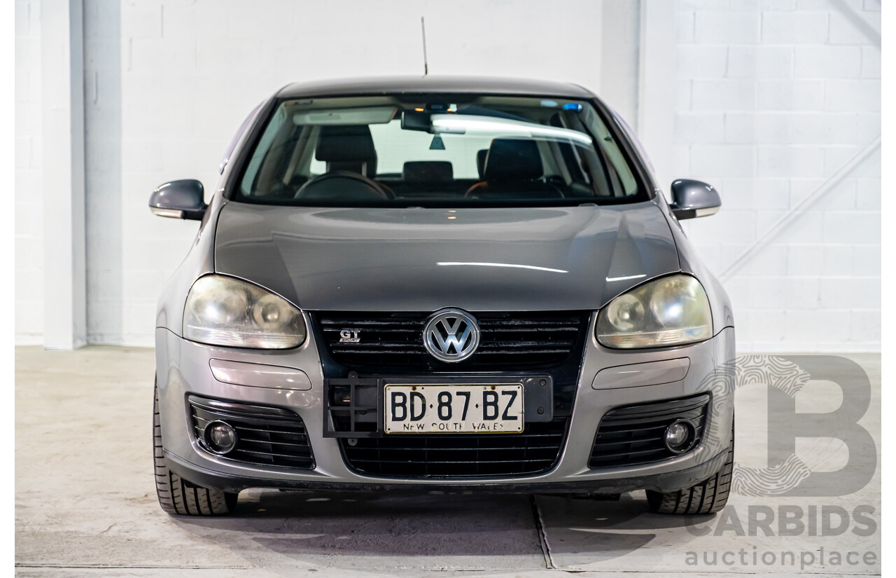 3/2008 Volkswagen Golf GT Sport TDI 1K MY08 UPGRADE 5d Hatchback Grey Turbo Diesel 2.0L