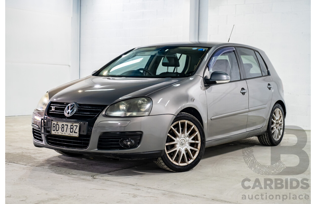 3/2008 Volkswagen Golf GT Sport TDI 1K MY08 UPGRADE 5d Hatchback Grey Turbo Diesel 2.0L