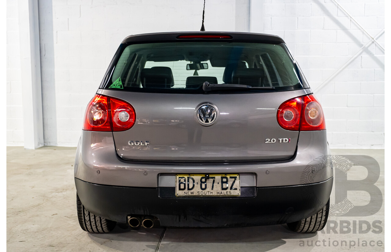 3/2008 Volkswagen Golf GT Sport TDI 1K MY08 UPGRADE 5d Hatchback Grey Turbo Diesel 2.0L