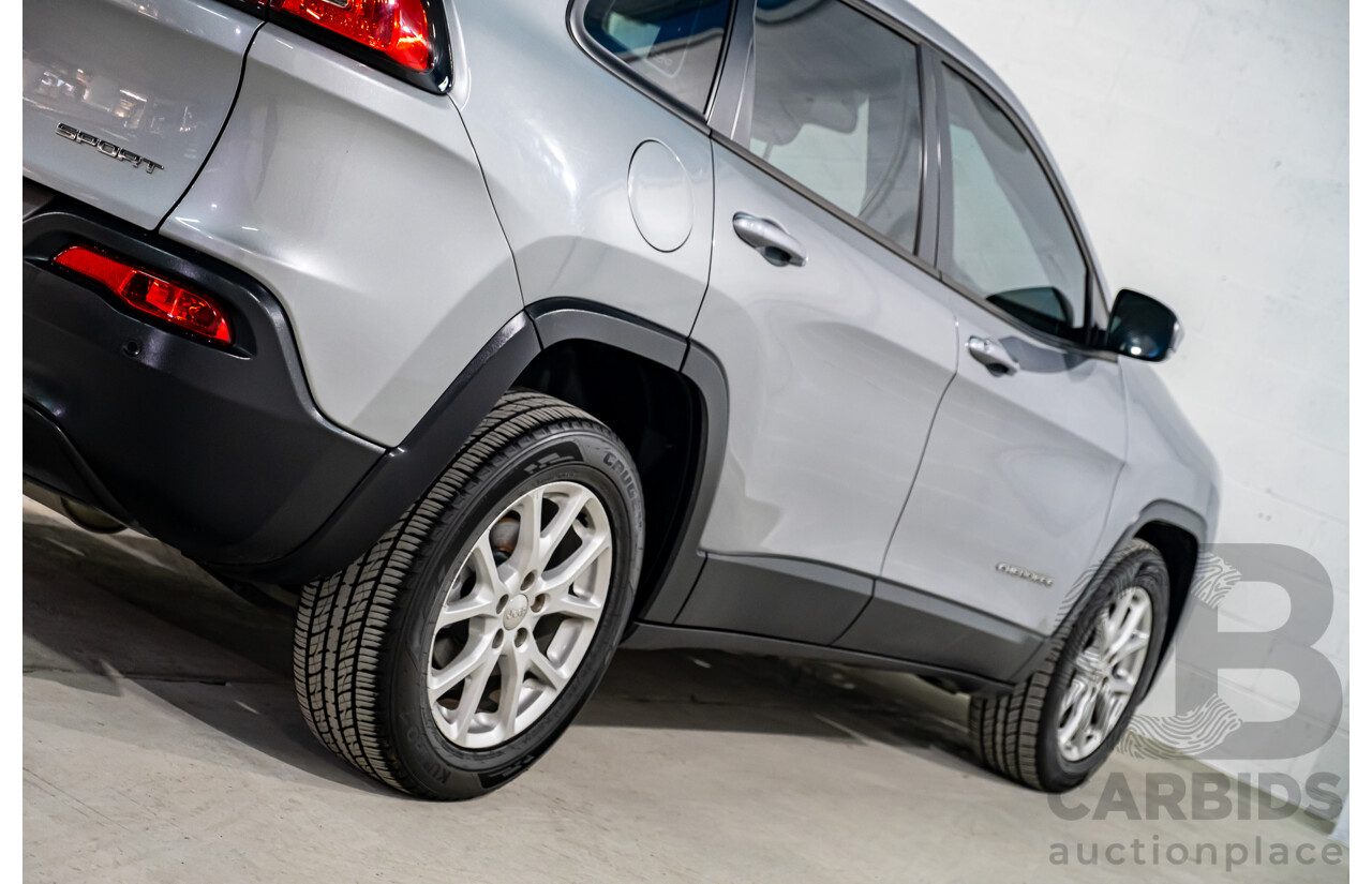 5/2014 Jeep Cherokee Sport KL MY15 4d Wagon Silver 2.4L