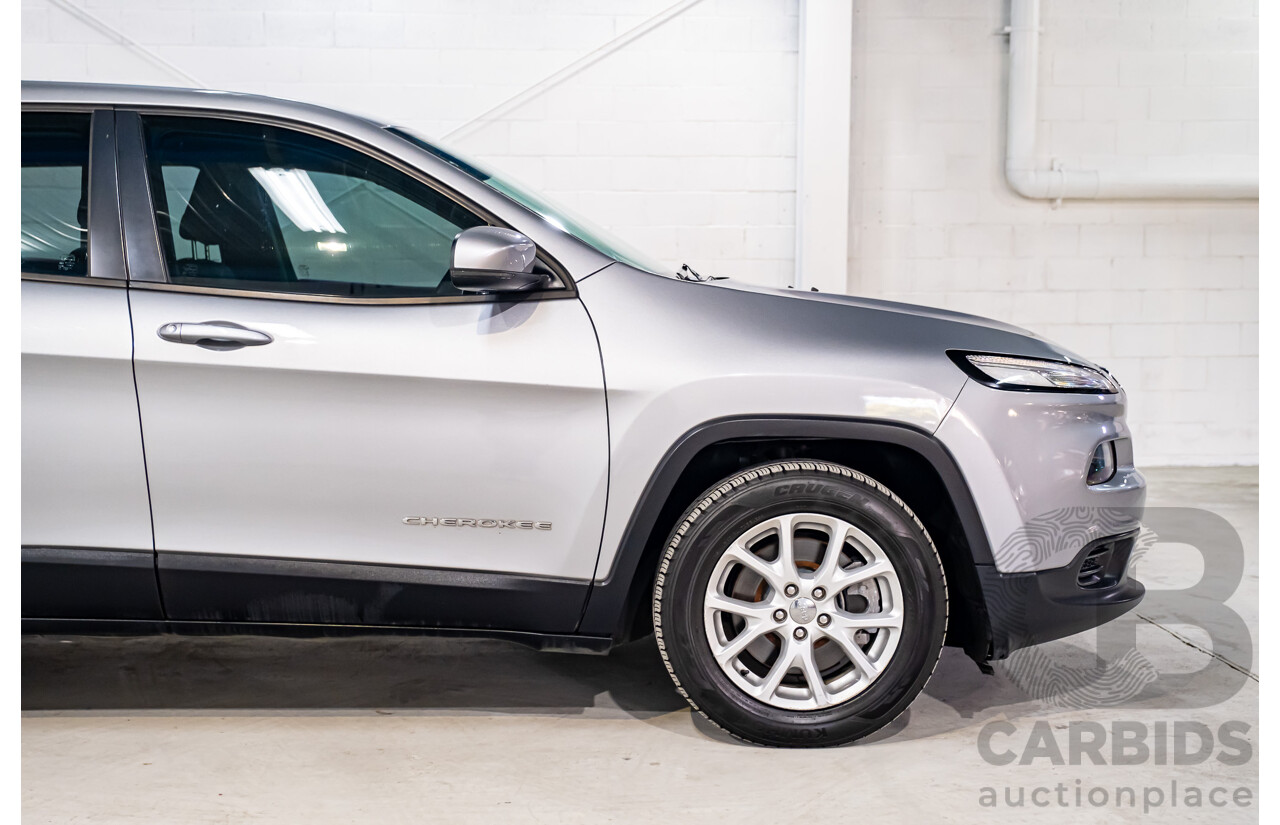 5/2014 Jeep Cherokee Sport KL MY15 4d Wagon Silver 2.4L