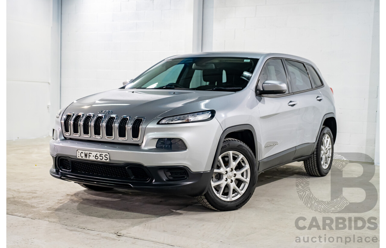 5/2014 Jeep Cherokee Sport KL MY15 4d Wagon Silver 2.4L