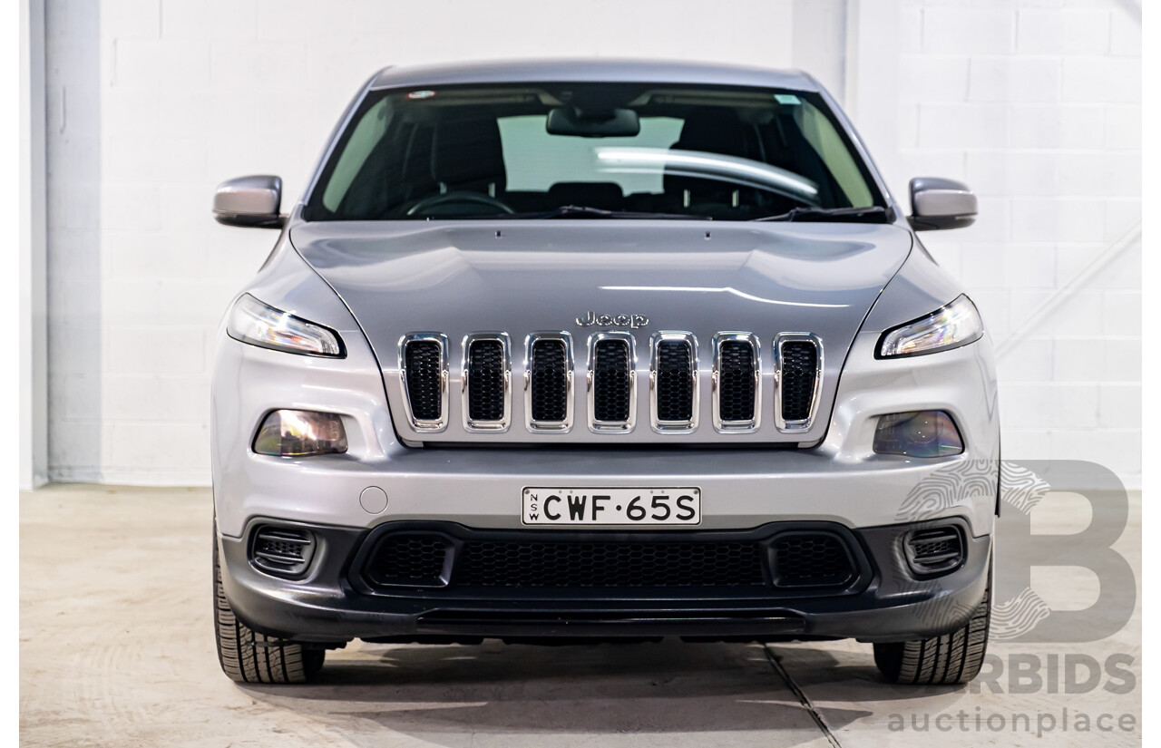 5/2014 Jeep Cherokee Sport KL MY15 4d Wagon Silver 2.4L