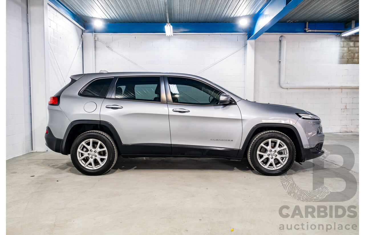 5/2014 Jeep Cherokee Sport KL MY15 4d Wagon Silver 2.4L