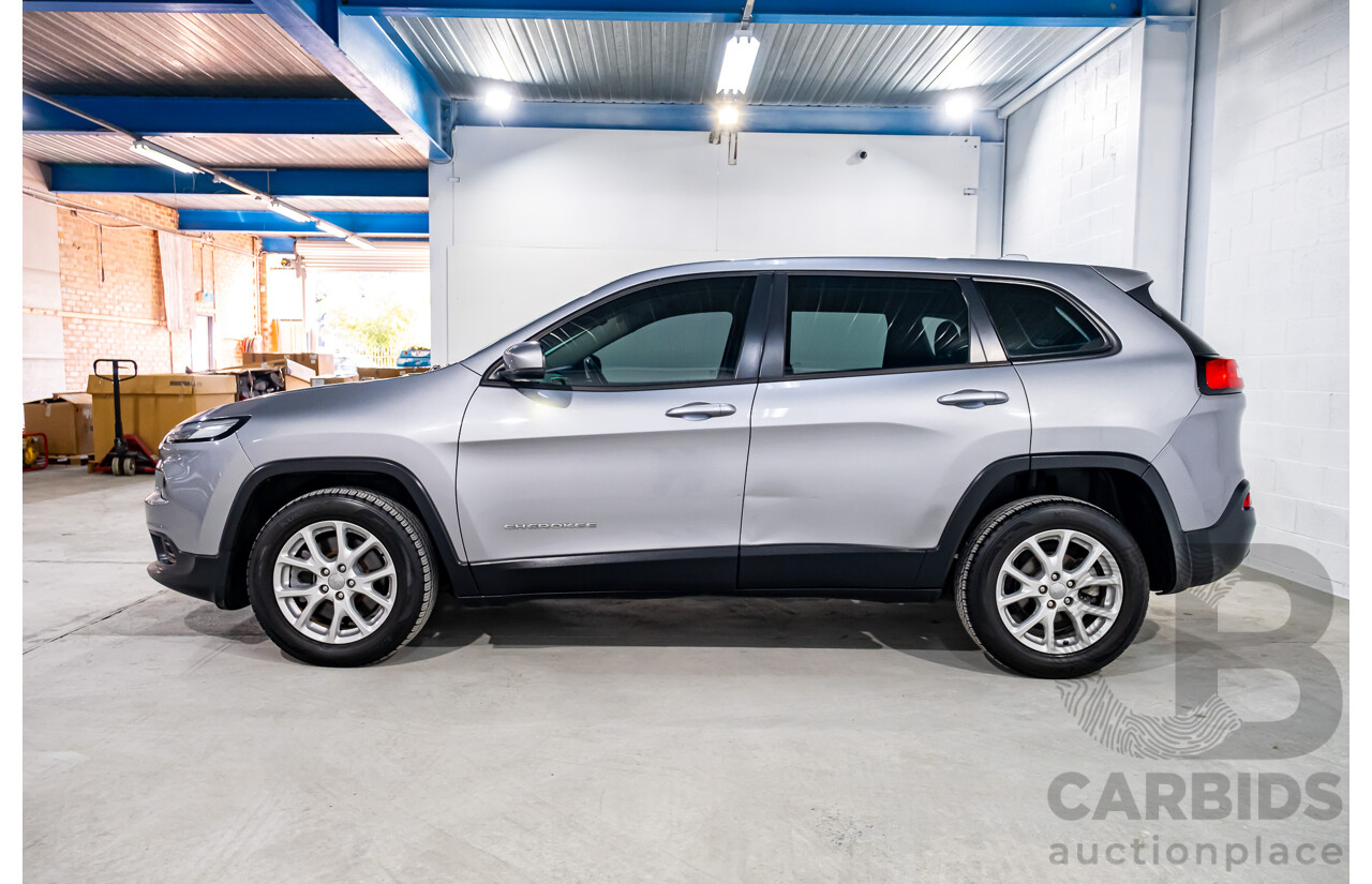 5/2014 Jeep Cherokee Sport KL MY15 4d Wagon Silver 2.4L