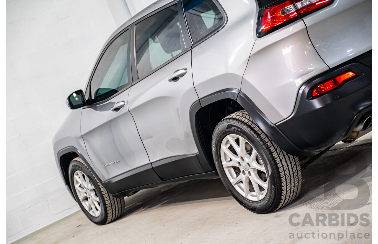 5/2014 Jeep Cherokee Sport KL MY15 4d Wagon Silver 2.4L