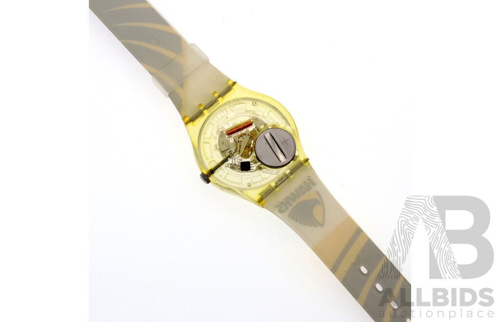 Swatch Vintage 'Atlanta 1996' GZ136 Watch in Original Swatch Box