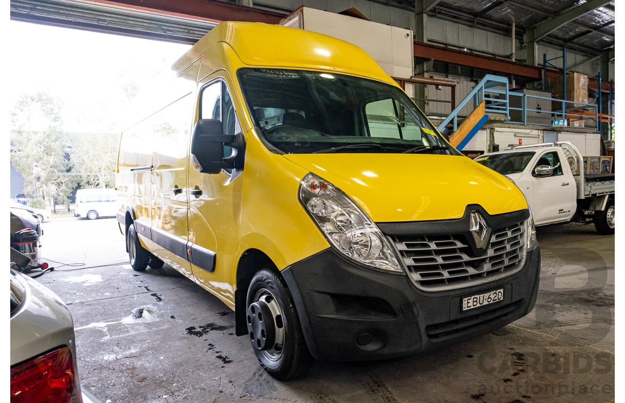 3/2019 Renault Master Extra LWB 4d Van Yellow Automatic Turbo Diesel 2.3L