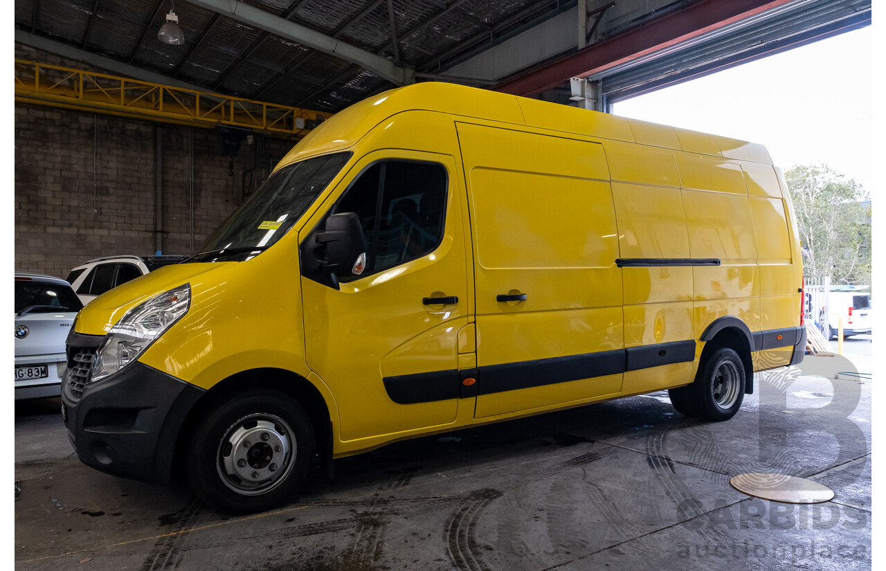 3/2019 Renault Master Extra LWB 4d Van Yellow Automatic Turbo Diesel 2.3L