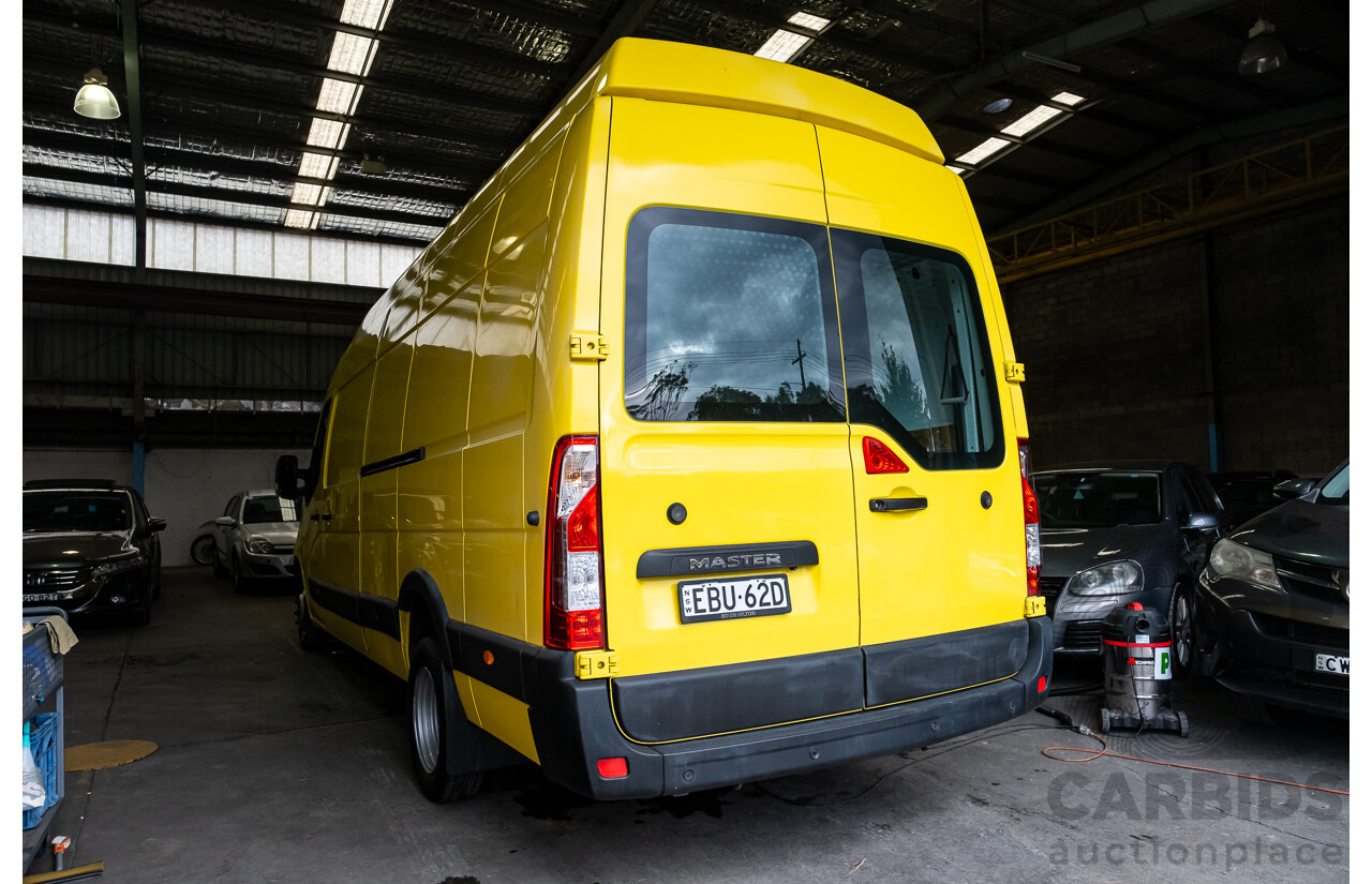 3/2019 Renault Master Extra LWB 4d Van Yellow Automatic Turbo Diesel 2.3L