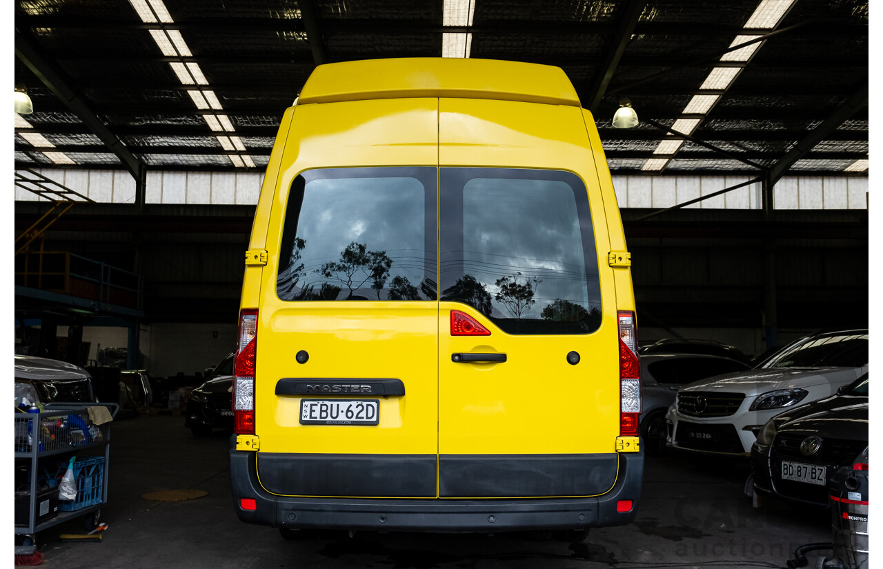 3/2019 Renault Master Extra LWB 4d Van Yellow Automatic Turbo Diesel 2.3L