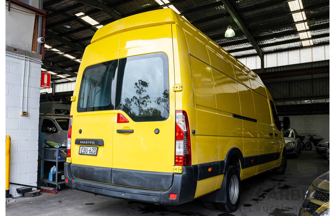 3/2019 Renault Master Extra LWB 4d Van Yellow Automatic Turbo Diesel 2.3L