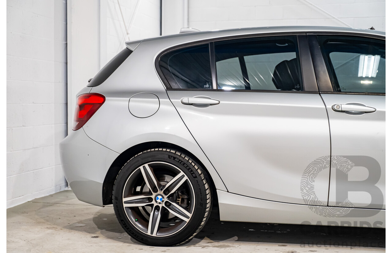 1/2012 BMW 118d Sportline F20 5d Hatchback Metallic Silver Turbo Diesel 2.0L