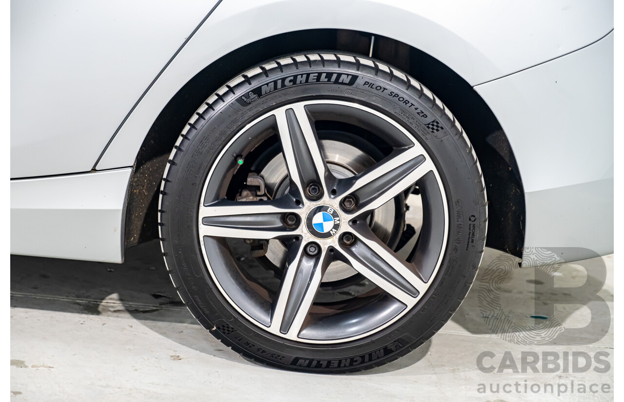 1/2012 BMW 118d Sportline F20 5d Hatchback Metallic Silver Turbo Diesel 2.0L