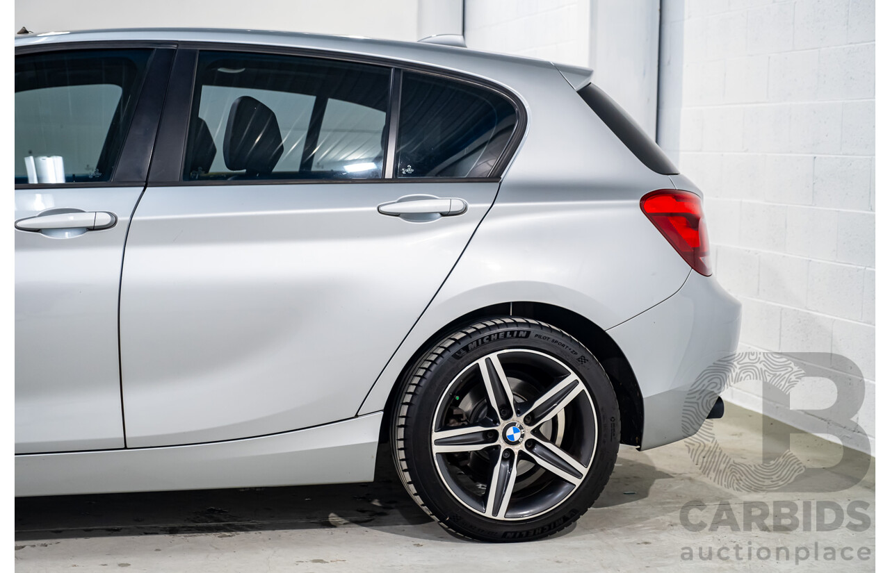 1/2012 BMW 118d Sportline F20 5d Hatchback Metallic Silver Turbo Diesel 2.0L