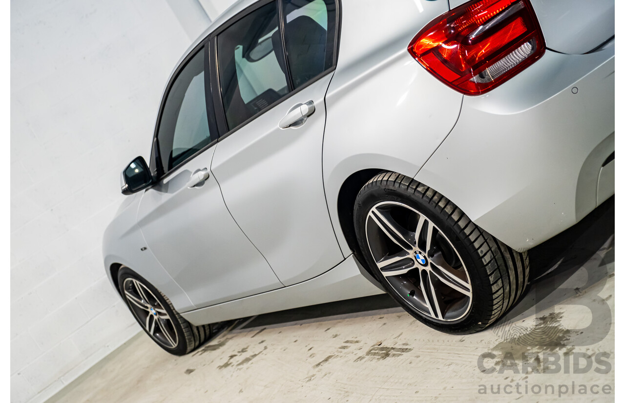 1/2012 BMW 118d Sportline F20 5d Hatchback Metallic Silver Turbo Diesel 2.0L