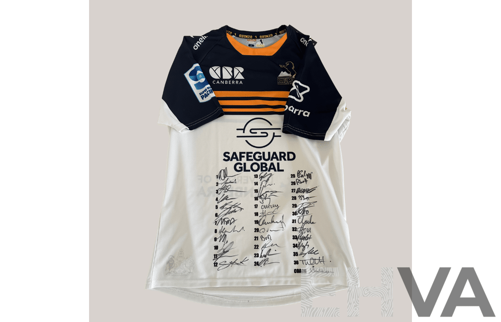 L11 - Signed ACT Brumbies 2024 Jersey