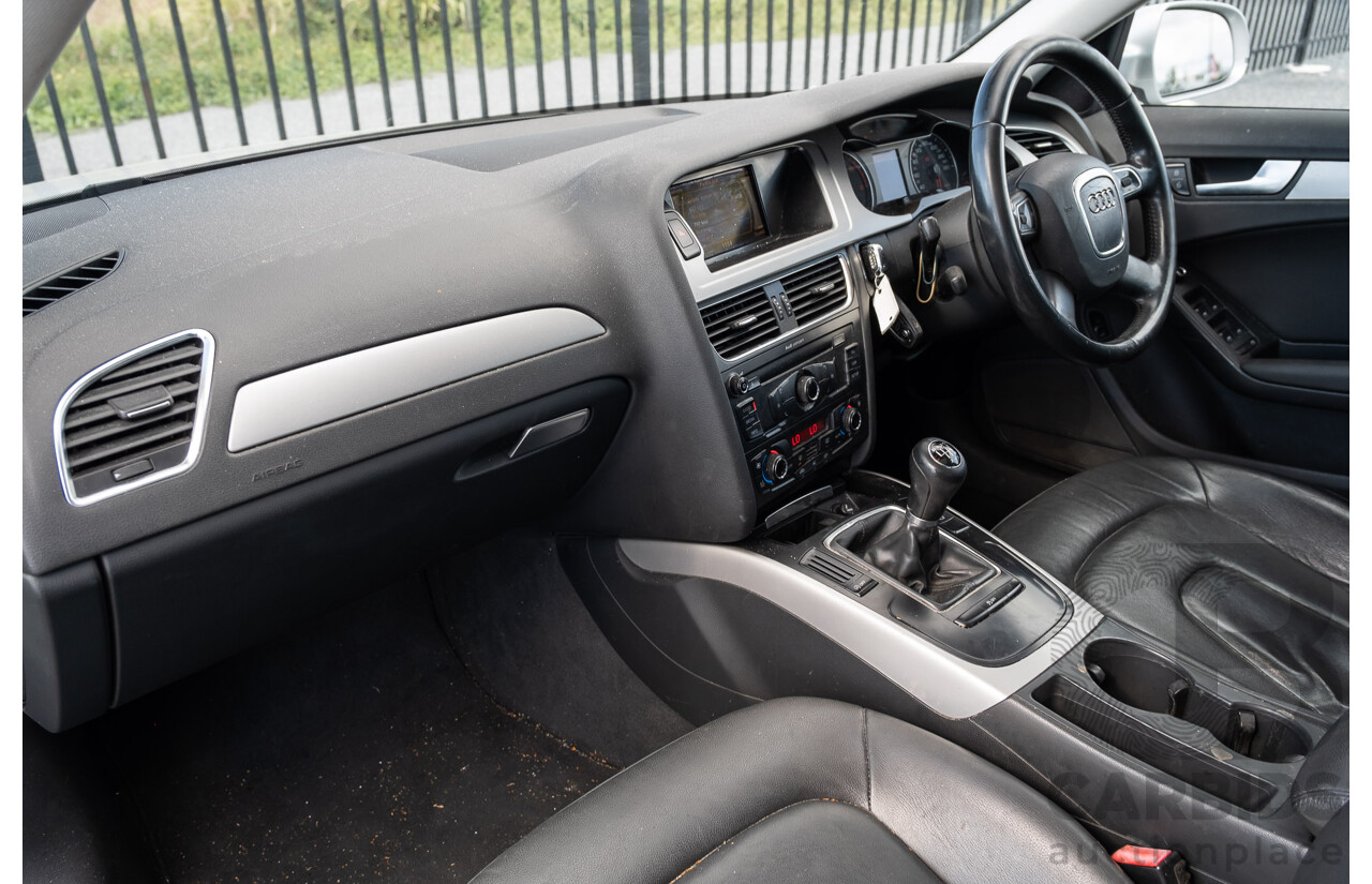 8/2011 Audi A4 2.0 TDi e B8 (8K) MY12 4d Sedan Silver Turbo Diesel 2.0L