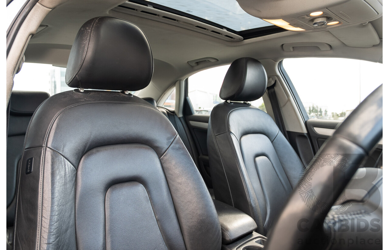 8/2011 Audi A4 2.0 TDi e B8 (8K) MY12 4d Sedan Silver Turbo Diesel 2.0L