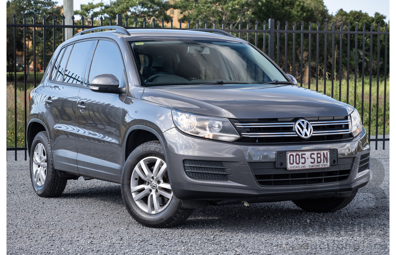 10/2011 Volkswagen Tiguan 118 TSI 5NC MY12 4d Wagon Pepper Grey Metallic Turbo 1.4L