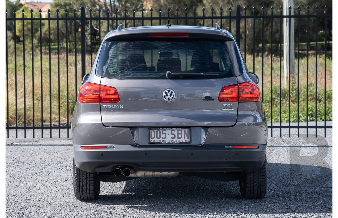 10/2011 Volkswagen Tiguan 118 TSI 5NC MY12 4d Wagon Pepper Grey Metallic Turbo 1.4L