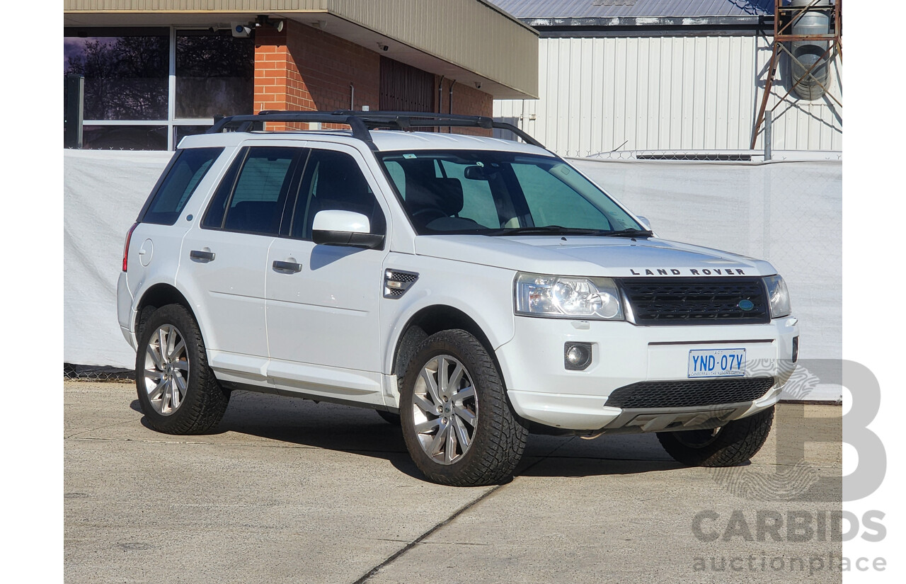 11/2010 Land Rover Freelander 2 SE (4x4) 4x4 LF MY10 4D Wagon White 3.2L