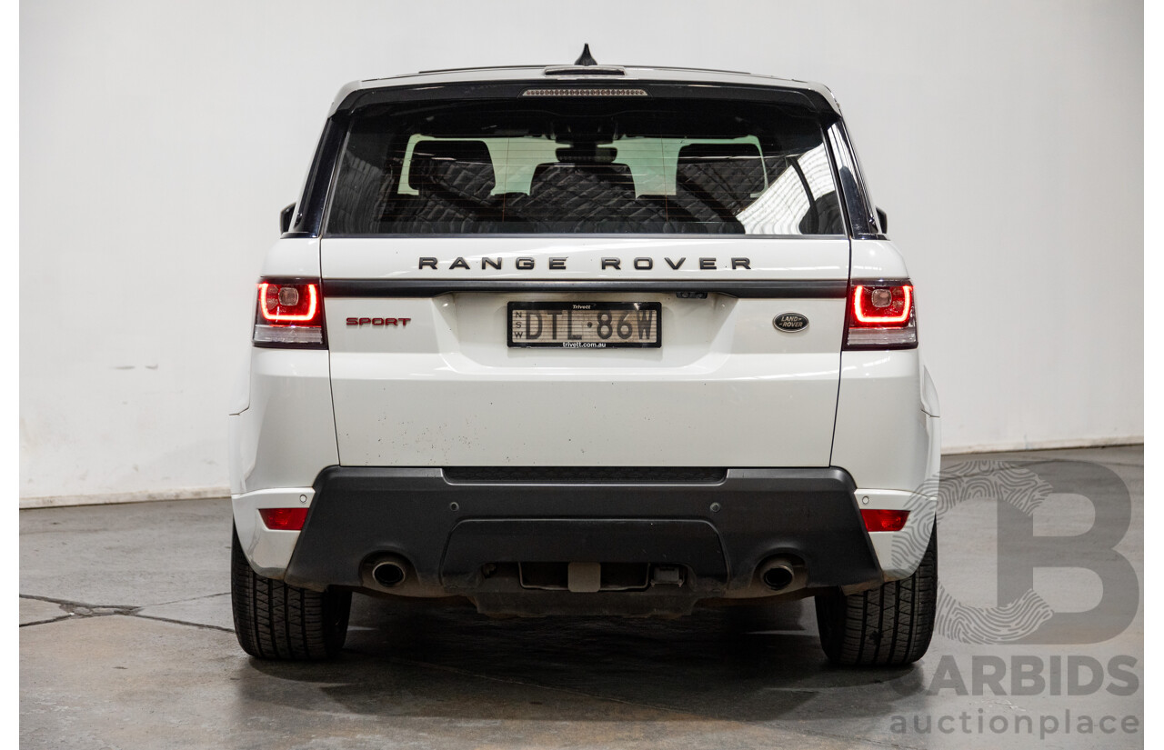 1/2018 Land Rover Range Rover Sport 3.0 SDV6 HSE Dynamic (AWD) LW MY17 4d Wagon Fuji White Twin Turbo Diesel 3.0L