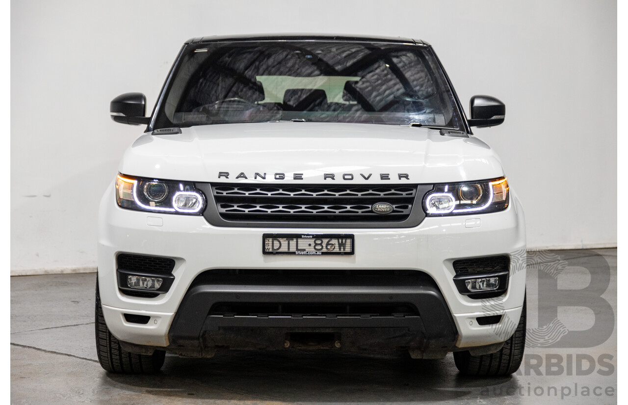 1/2018 Land Rover Range Rover Sport 3.0 SDV6 HSE Dynamic (AWD) LW MY17 4d Wagon Fuji White Twin Turbo Diesel 3.0L