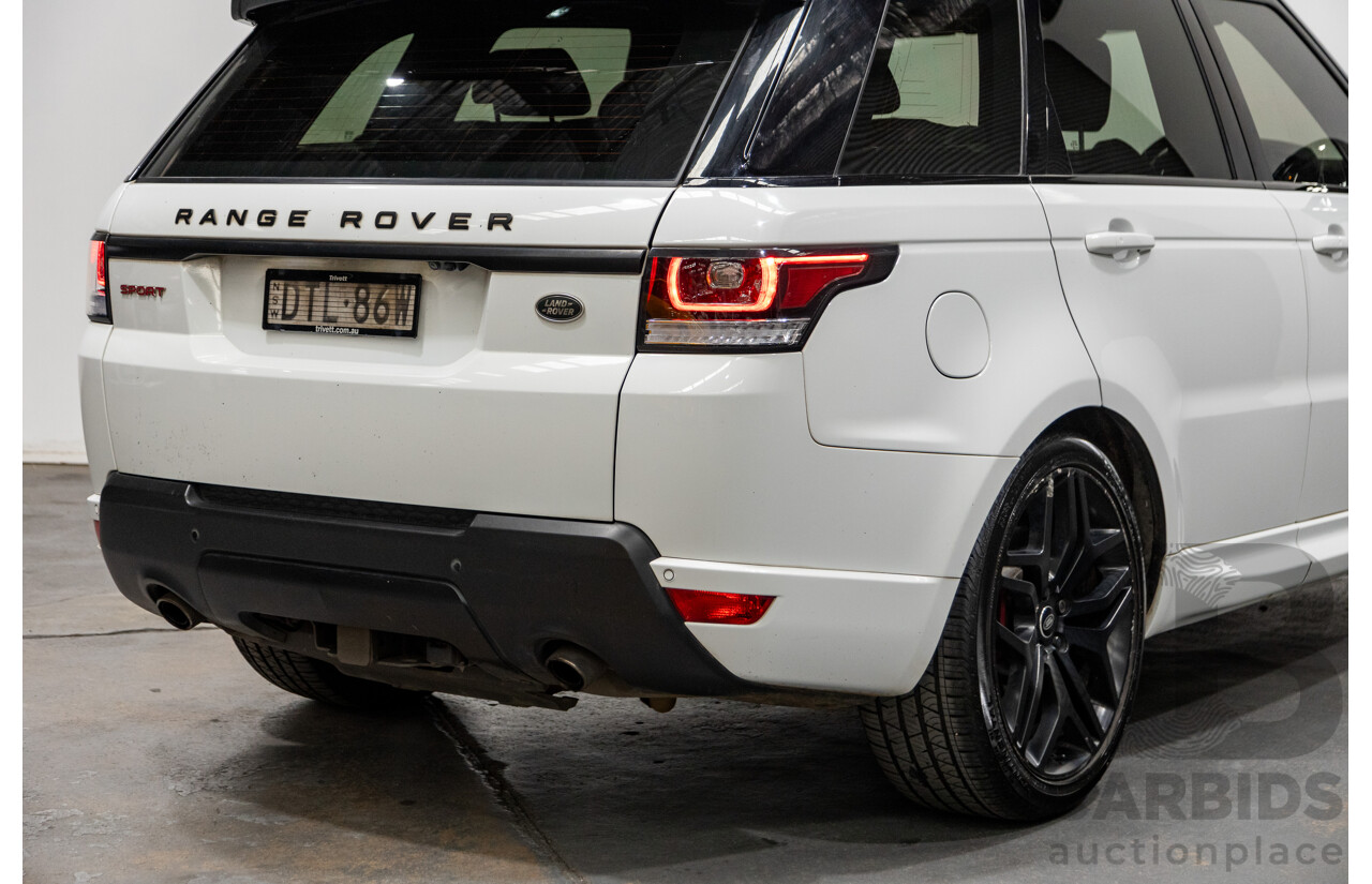 1/2018 Land Rover Range Rover Sport 3.0 SDV6 HSE Dynamic (AWD) LW MY17 4d Wagon Fuji White Twin Turbo Diesel 3.0L