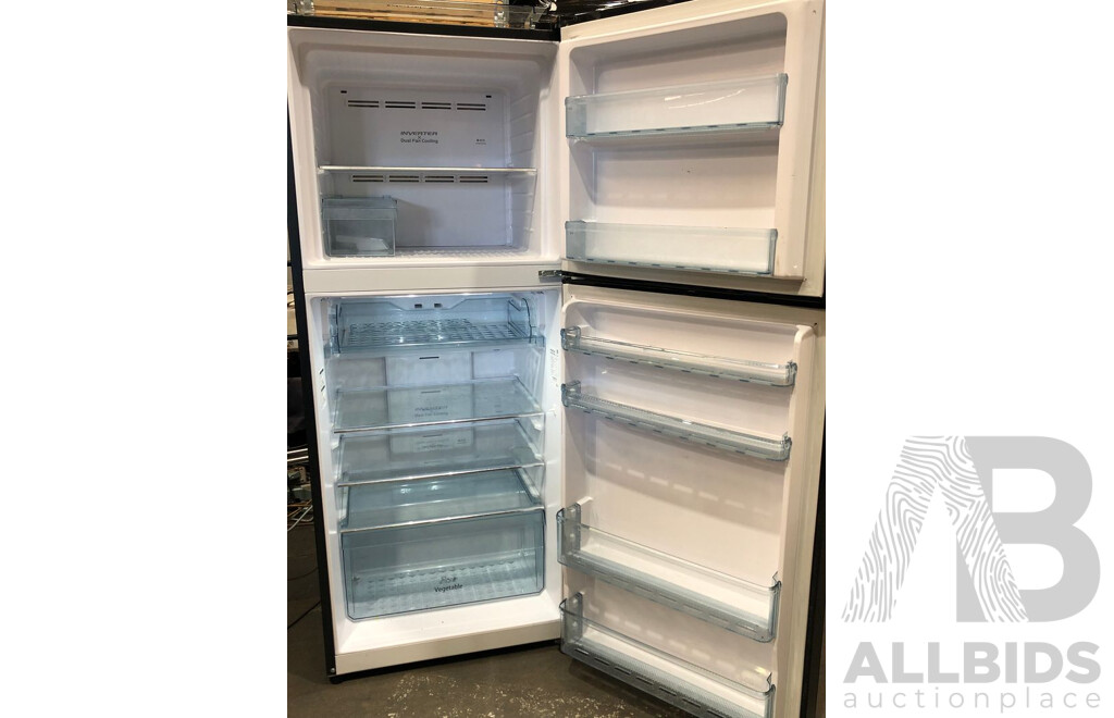 Hitachi 410 Litre Top Mount Fridge/Freezer Lot 1542551 ALLBIDS