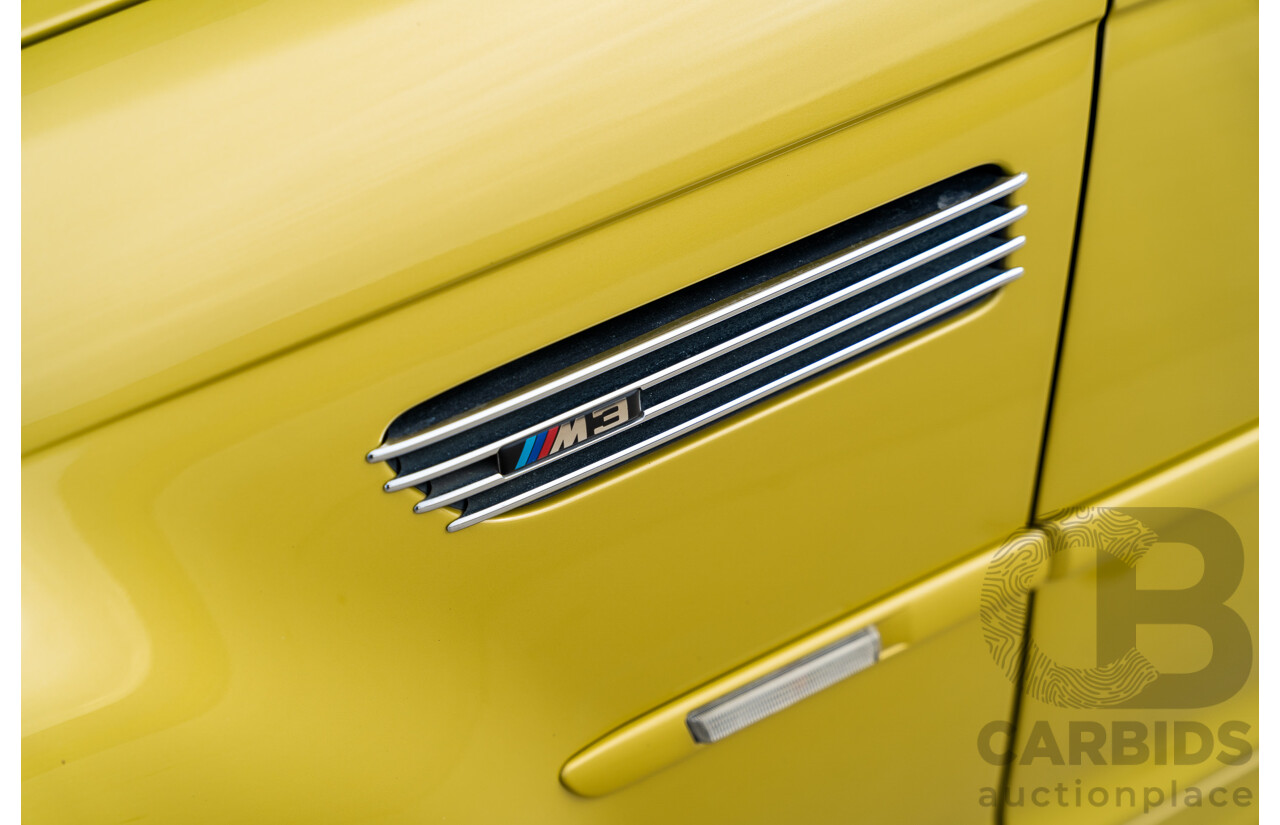 3/2003 BMW M3 E46 2d Coupe Pheonix Gold Metallic 3.2L